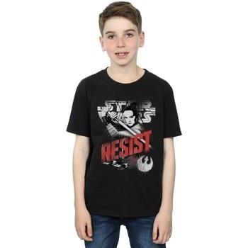 T-shirt enfant Disney The Last Jedi Resist