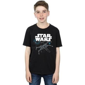 T-shirt enfant Disney The Last Jedi X-Wing