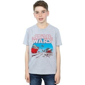 T-shirt enfant Disney The Last Jedi Action Scene