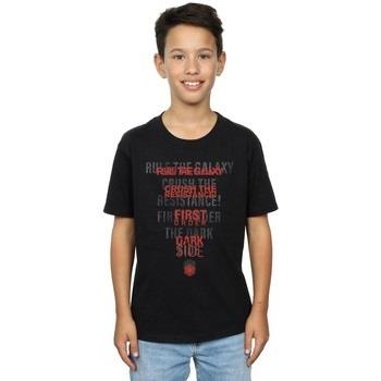 T-shirt enfant Disney The Last Jedi Dark Side Echo