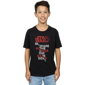 T-shirt enfant Disney The Last Jedi Power Of The Dark Side