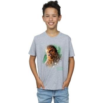 T-shirt enfant Disney The Last Jedi Chewbacca Brushed