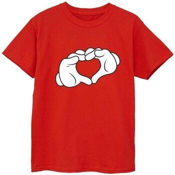 T-shirt enfant Disney Mickey Mouse Heart Hands