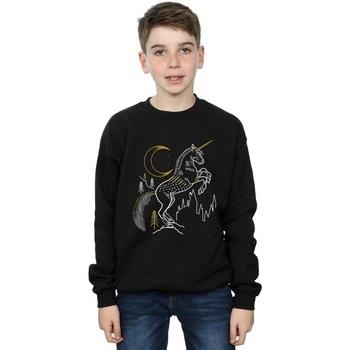 Sweat-shirt enfant Harry Potter Unicorn Line Art