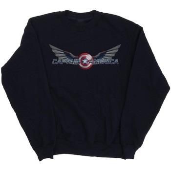 Sweat-shirt Marvel Falcon And The Winter Soldier Captain America Logo