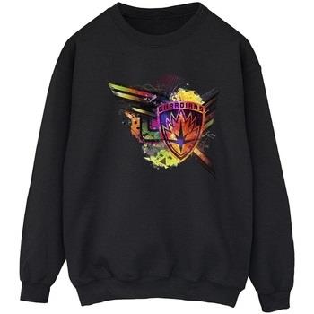 Sweat-shirt Marvel Guardians Of The Galaxy Abstract Shield Chest