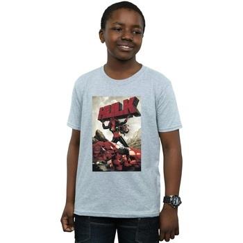 T-shirt enfant Marvel Red Hulk Cover