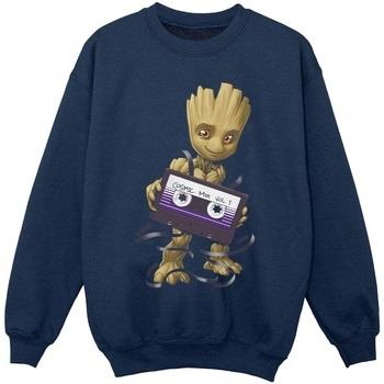 Sweat-shirt enfant Marvel Guardians Of The Galaxy Groot Cosmic Tape