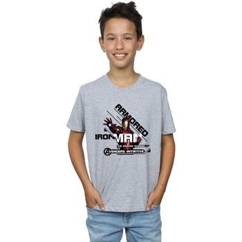 T-shirt enfant Marvel Iron Man Armored Avenger