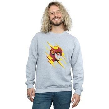 Sweat-shirt Dc Comics The Flash Lightning Portrait