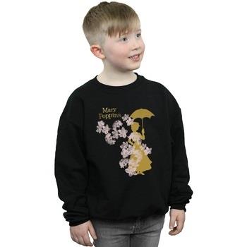 Sweat-shirt enfant Disney Mary Poppins Floral Silhouette