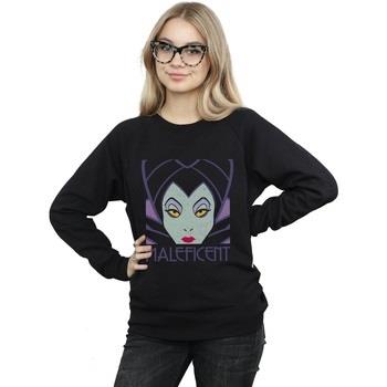 Sweat-shirt Disney Maleficent Cropped Head