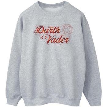 Sweat-shirt Disney Obi-Wan Kenobi Darth Vader Ribbon Font