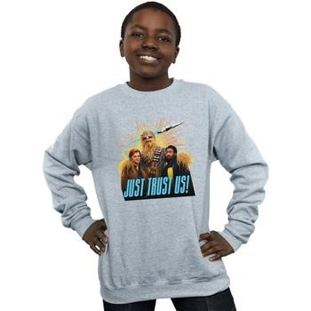 Sweat-shirt enfant Disney Solo Just Trust Us