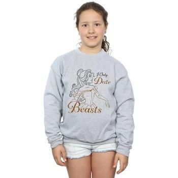 Sweat-shirt enfant Disney I Only Date Beasts