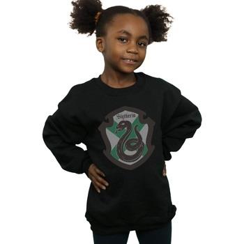 Sweat-shirt enfant Harry Potter Slytherin Crest Flat