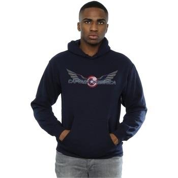 Sweat-shirt Marvel Falcon And The Winter Soldier Captain America Logo