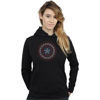 Sweat-shirt Marvel Captain America Ornamental Shield