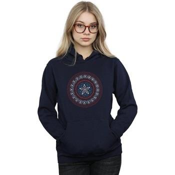 Sweat-shirt Marvel Captain America Ornamental Shield