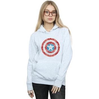 Sweat-shirt Marvel Captain America Pixelated Shield