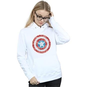Sweat-shirt Marvel Captain America Pixelated Shield