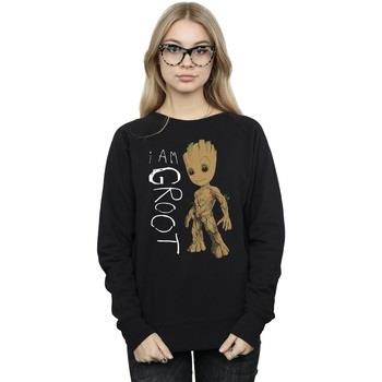 Sweat-shirt Marvel Guardians Of The Galaxy I Am Groot Scribbles