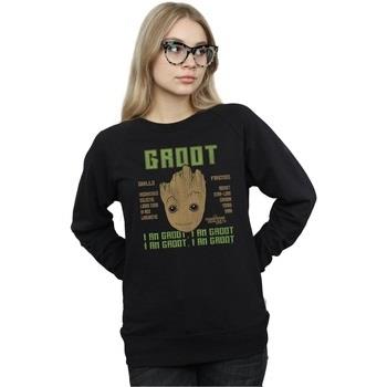 Sweat-shirt Marvel Guardians Of The Galaxy Vol. 2 Groot Skills