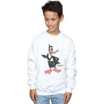 Sweat-shirt enfant Dessins Animés Daffy Duck Distressed