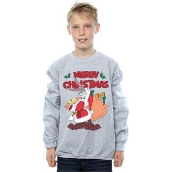 Sweat-shirt enfant Dessins Animés Santa Bugs Bunny