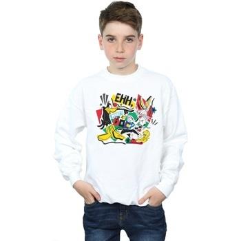 Sweat-shirt enfant Dessins Animés Scrap Collage