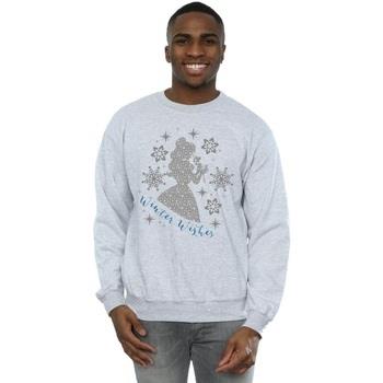 Sweat-shirt Disney Belle Winter Silhouette