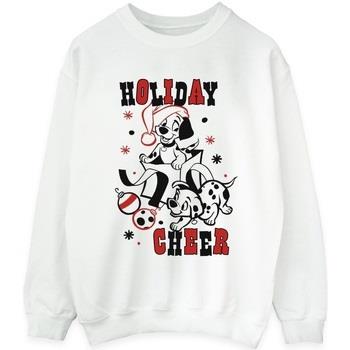 Sweat-shirt Disney 101 Dalmatians Holiday Cheer