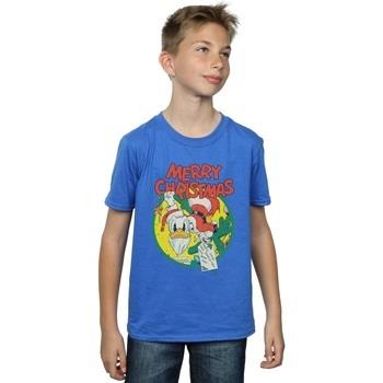 T-shirt enfant Disney Donald Duck Merry Christmas