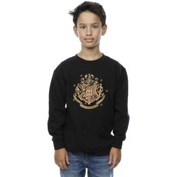 Sweat-shirt enfant Harry Potter Gold Hogwart Crest