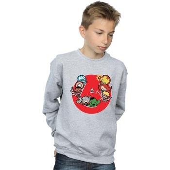 Sweat-shirt enfant Marvel Kawaii Avengers Ready Steady War