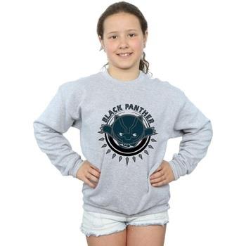 Sweat-shirt enfant Marvel Kawaii Black Panther Pounce