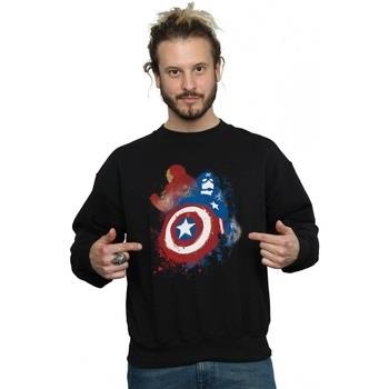 Sweat-shirt Marvel Captain America Civil War Painted Vs Iron Man