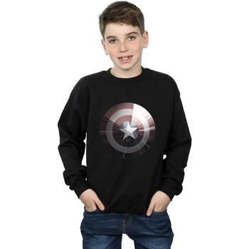 Sweat-shirt enfant Marvel Captain America Shield Shiny