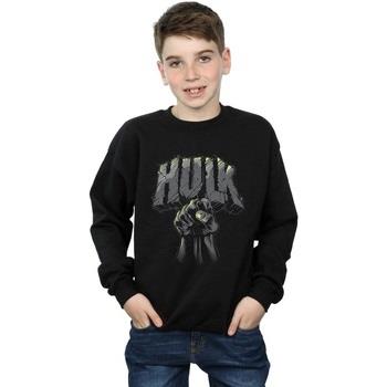 Sweat-shirt enfant Marvel Hulk Punch Logo