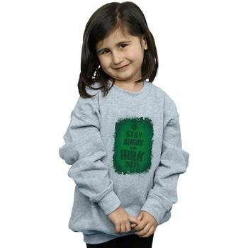 Sweat-shirt enfant Marvel Hulk Stay Angry