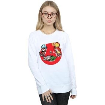 Sweat-shirt Marvel Kawaii Avengers Ready Steady War