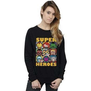 Sweat-shirt Marvel Kawaii Super Heroes