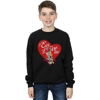 Sweat-shirt enfant Dessins Animés Bugs Bunny And Lola Valentine's Day ...