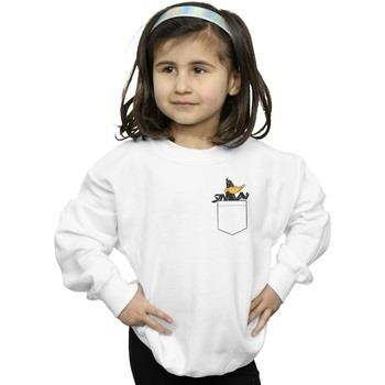 Sweat-shirt enfant Dessins Animés Daffy Duck Faux Pocket