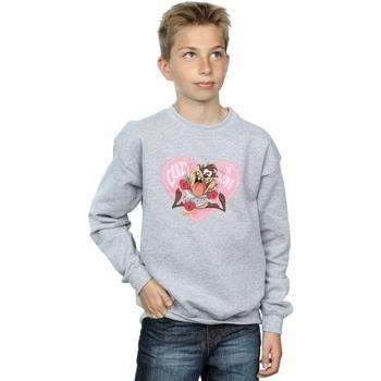 Sweat-shirt enfant Dessins Animés Taz Valentine's Day Crazy In Love