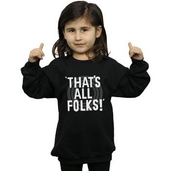 Sweat-shirt enfant Dessins Animés That's All Folks Text