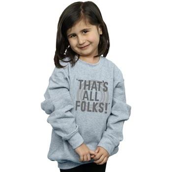 Sweat-shirt enfant Dessins Animés That's All Folks Text