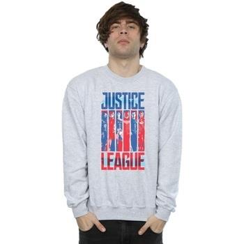 Sweat-shirt Dc Comics Justice League Movie Team Flag