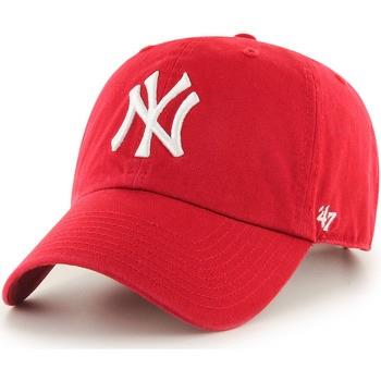 Casquette '47 Brand 47 CAP MLB NEW YORK YANKEES CLEAN UP RED