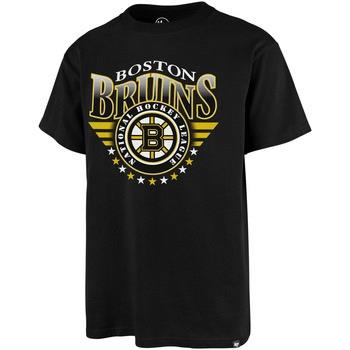 T-shirt '47 Brand 47 TEE NHL BOSTON BRUINS ECHO JET BLACK